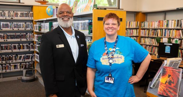 CEO Gregory Hill and Branch Manager Renny Canaday