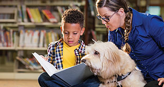 Paws to Read with a Dog