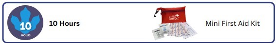 Read 10 hours a Mini First Aid Kit