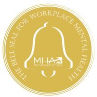 Gold Bell Seal for Mental Health